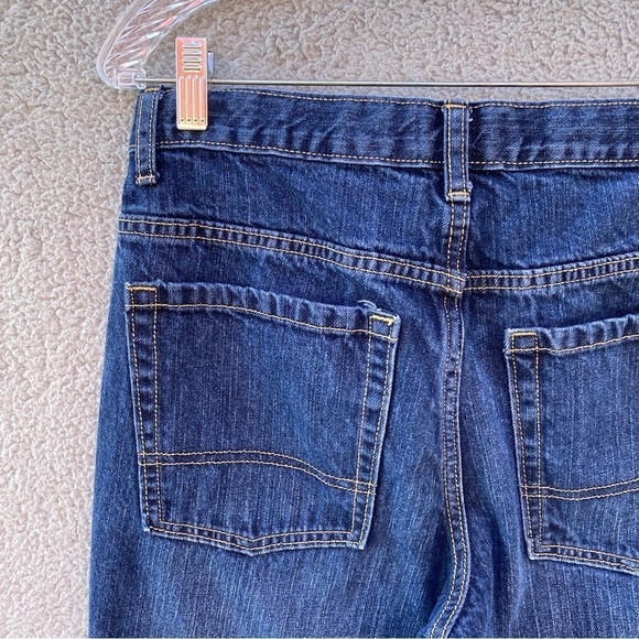 Old Navy Kids Straight Droit Astro Adjustable Jeans Sz 16 - Picture 7 of 12